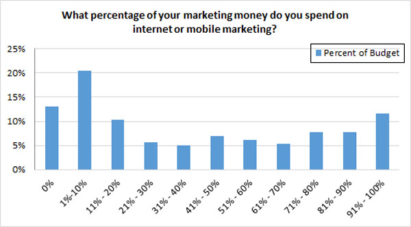internet marketing budget