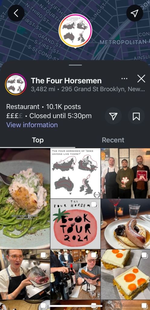 Four Horsemen Instagram