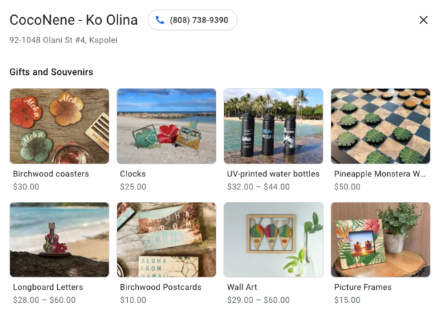 Black Friday Product Catalog Example