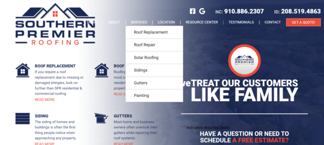 Southern Premier Roofing