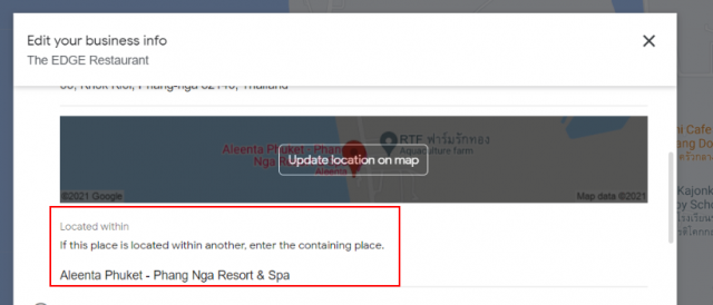 Suggest an Edit Located In