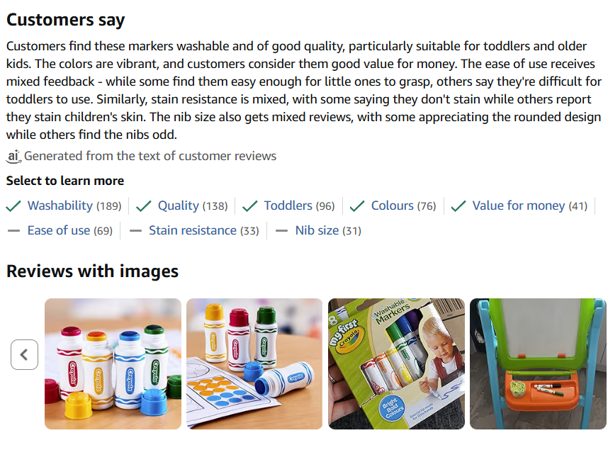 Lcrs Ai Amazon Summary