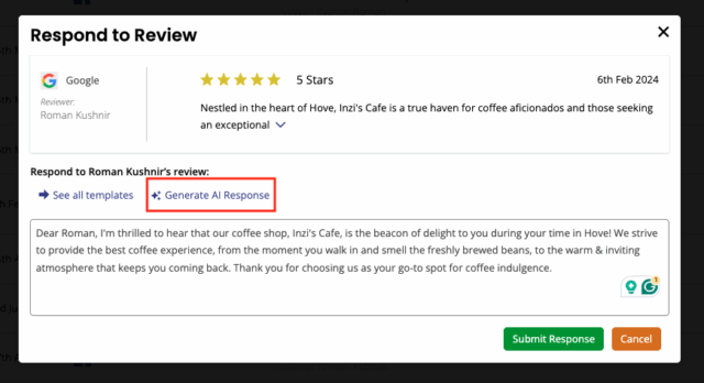 Responding To Online Reviews Ai Response