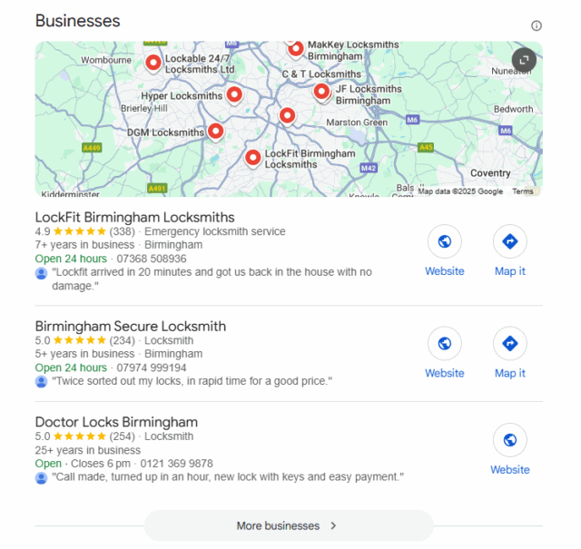 Review Schema Google Business Profile